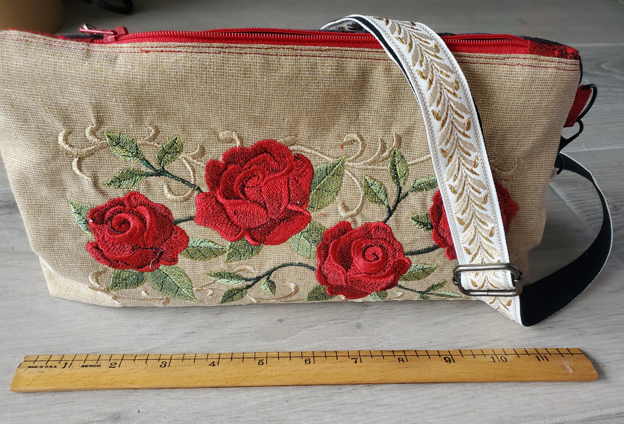 silk-rose-black-red-bag-Jen's-Bag-embroidered-bag